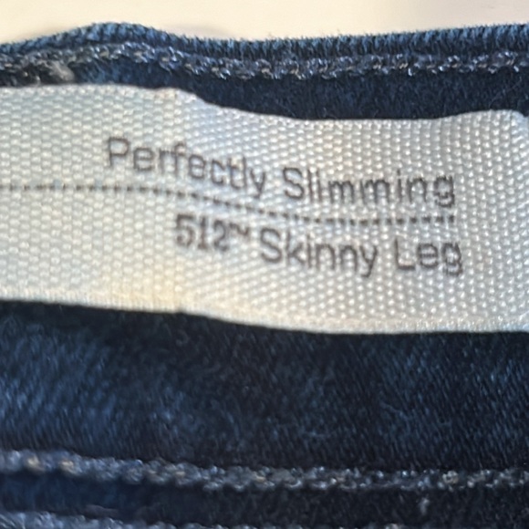 Levi’s Perfectly Slimming 512 Skinny Jean Size 14P - Picture 13 of 16